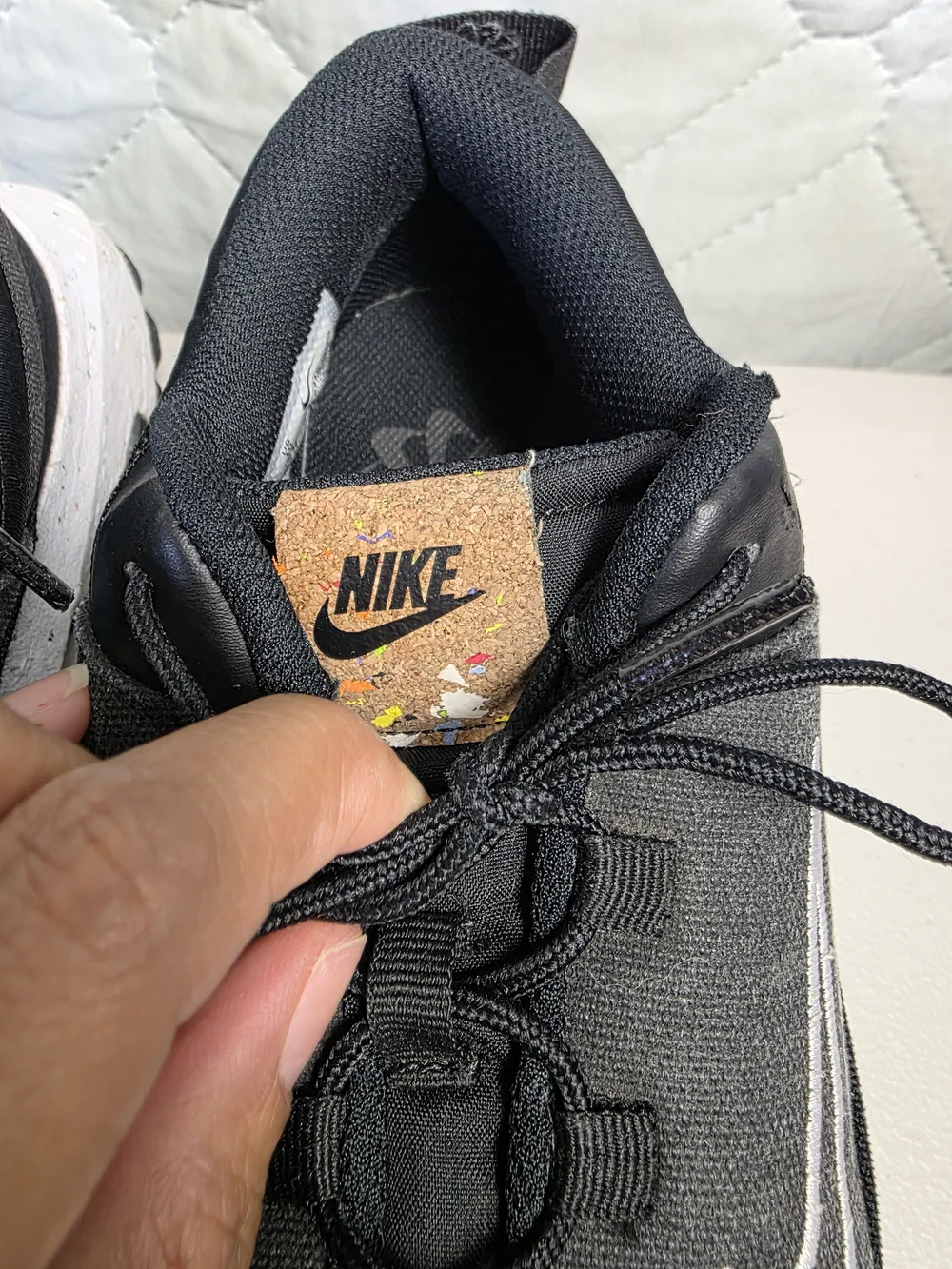 Nike Crater Remixa Shoes Sneakers Black Men's Size 10 Recycled Content